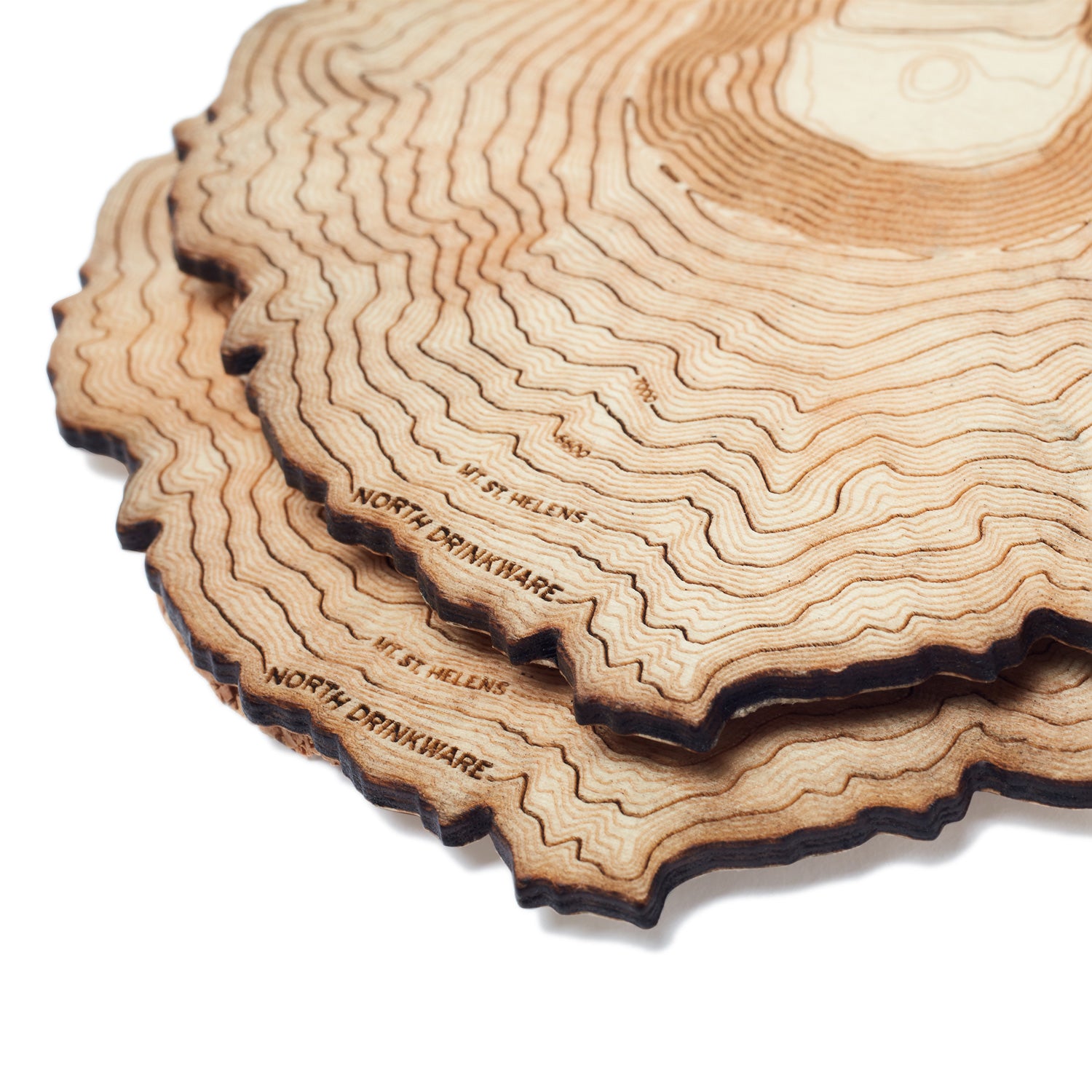 The Mt. St. Helens Coaster – Northdrinkware Japan