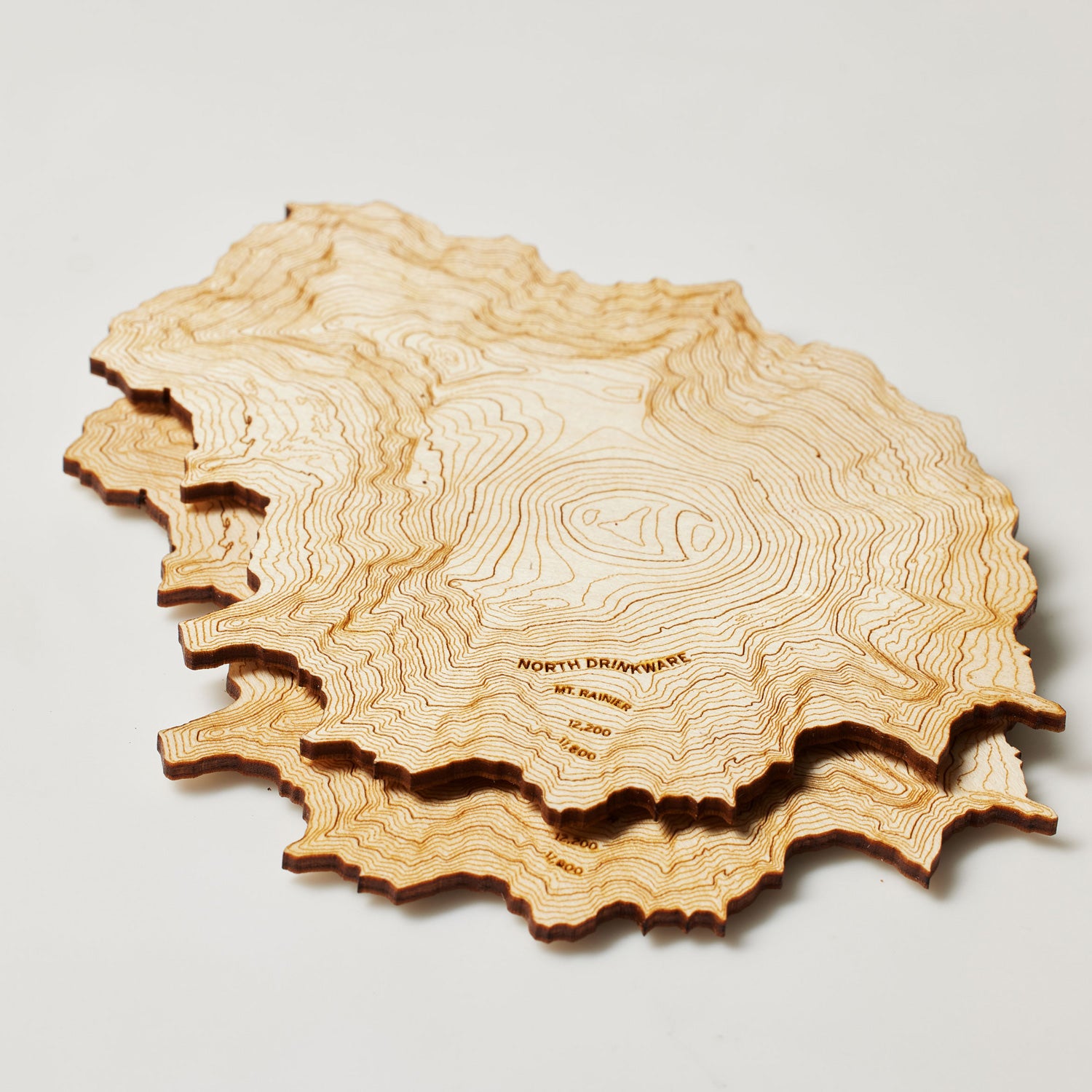 The Mt. Rainier Coaster – Northdrinkware Japan